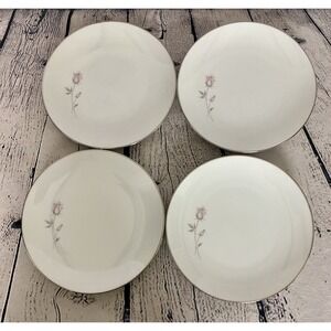 Noritake Pasadena Rose 6311 Bread‎ Plates 6 1/4" Set of 4